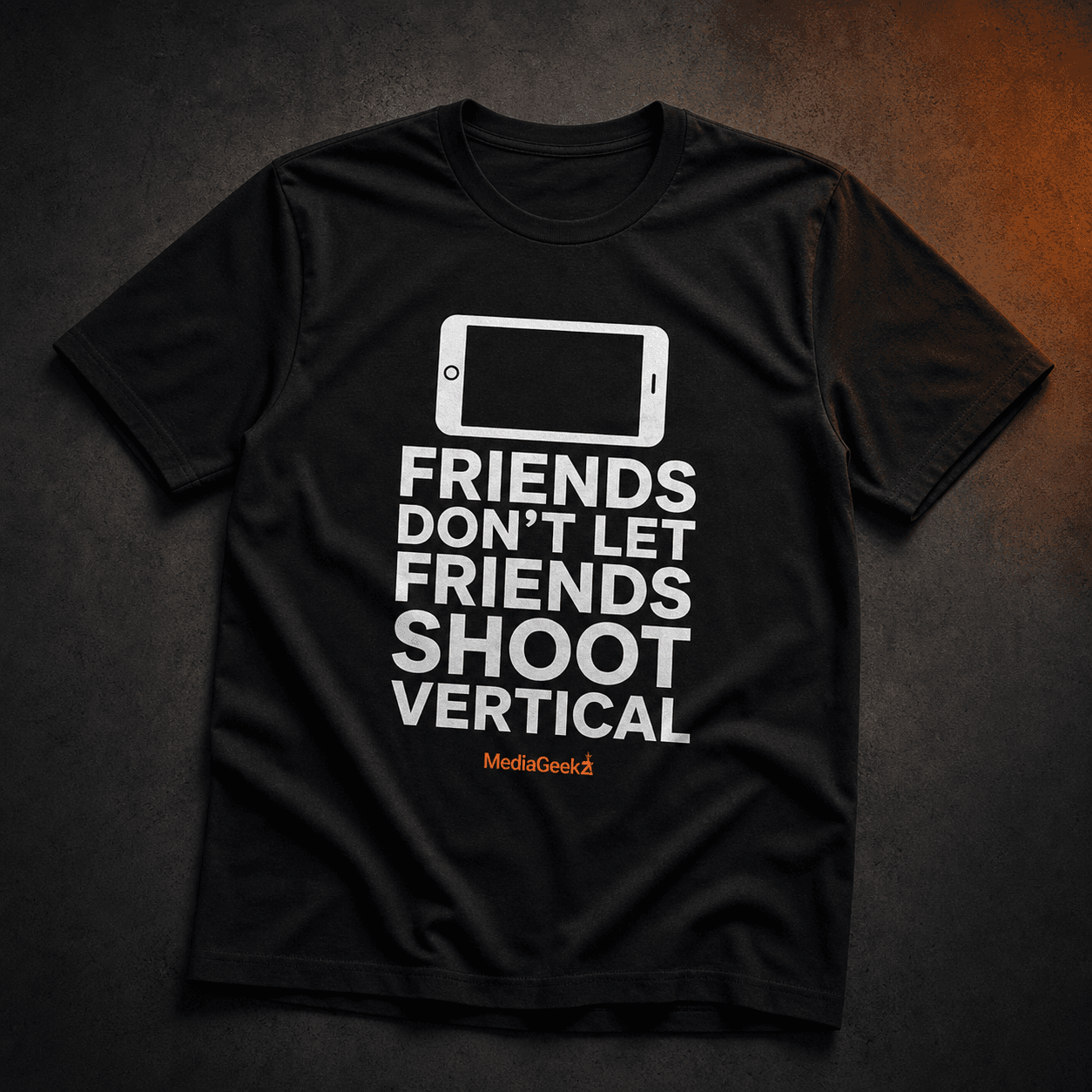 "Don't Shoot Vertical" Tee