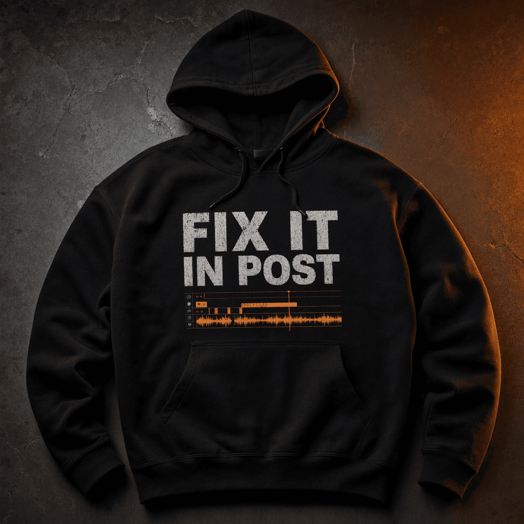 "Fix It In Post" Hoodie