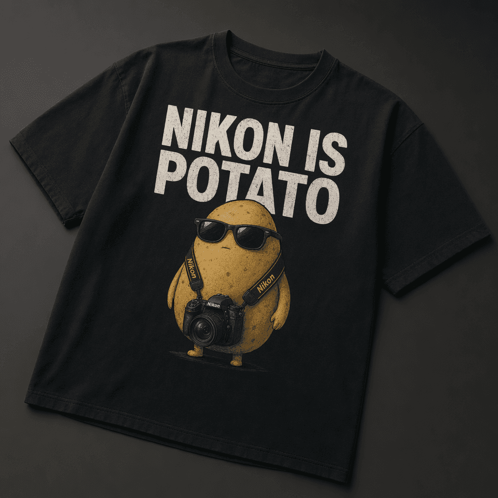 "Nikon Is Potato" Tee